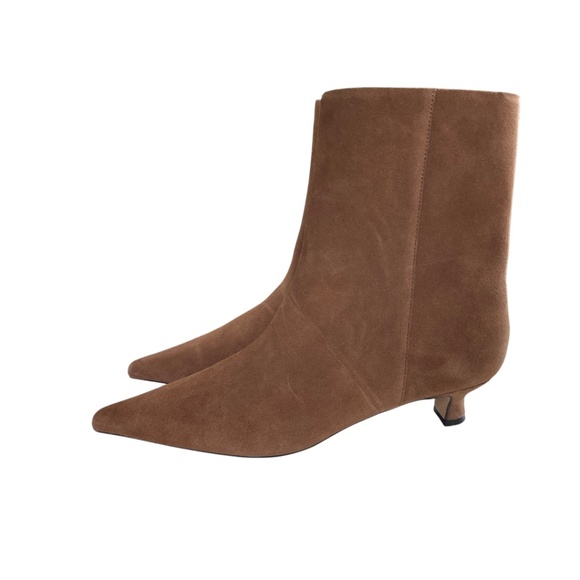 Ann Taylor Tan Ankle Boots - Picture 6 of 10